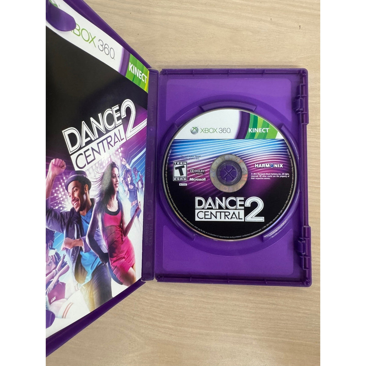 Dance Central 2 Xbox 360 Kinect Video Game Dance Music Multiplayer