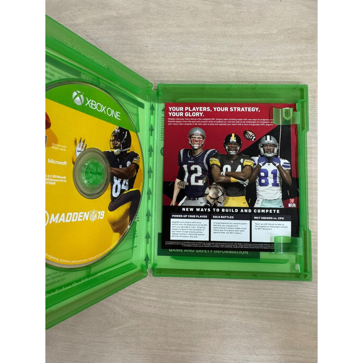 Madden NFL 19 Xbox One Video Game 4K HDR Football Multiplayer