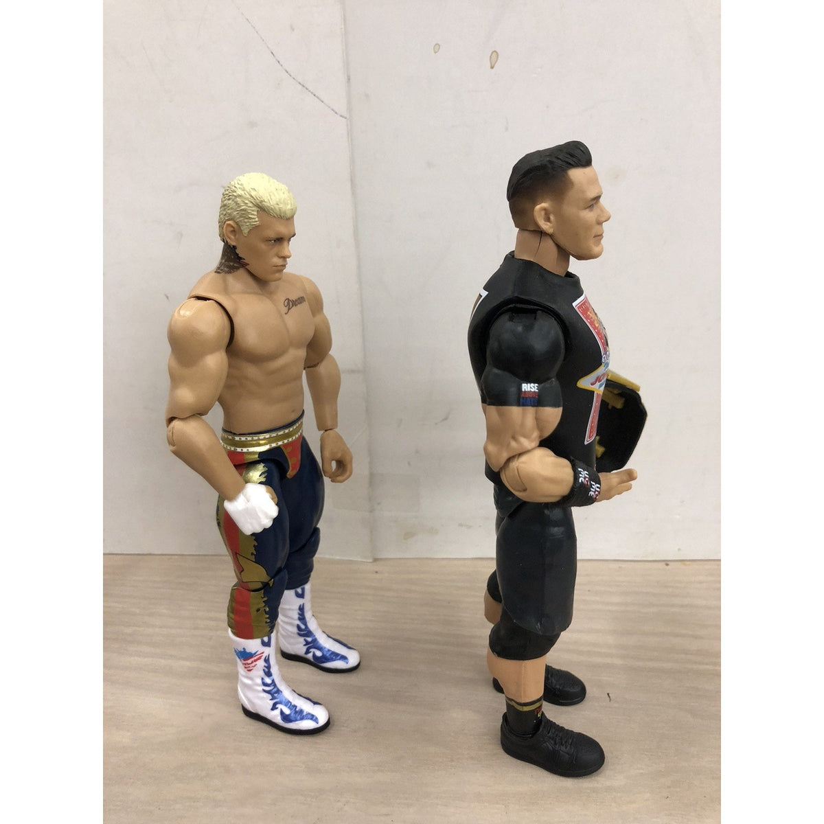 WWE Cody Rhodes & John Cena Main Event Showdown 2-Pack LOOSE Different Heads
