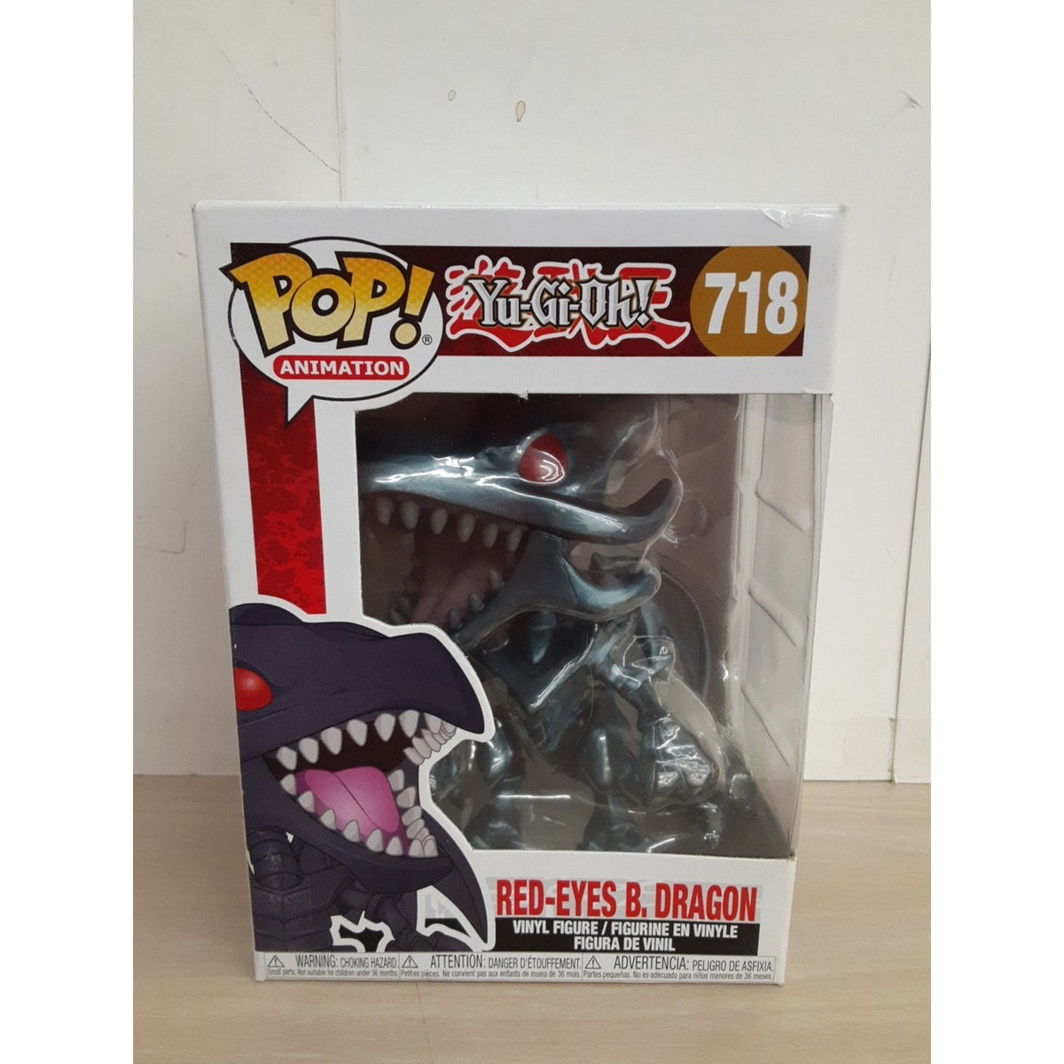 Funko Pop! Vinyl: Yu-Gi-Oh! - Red-Eyes Black Dragon #718