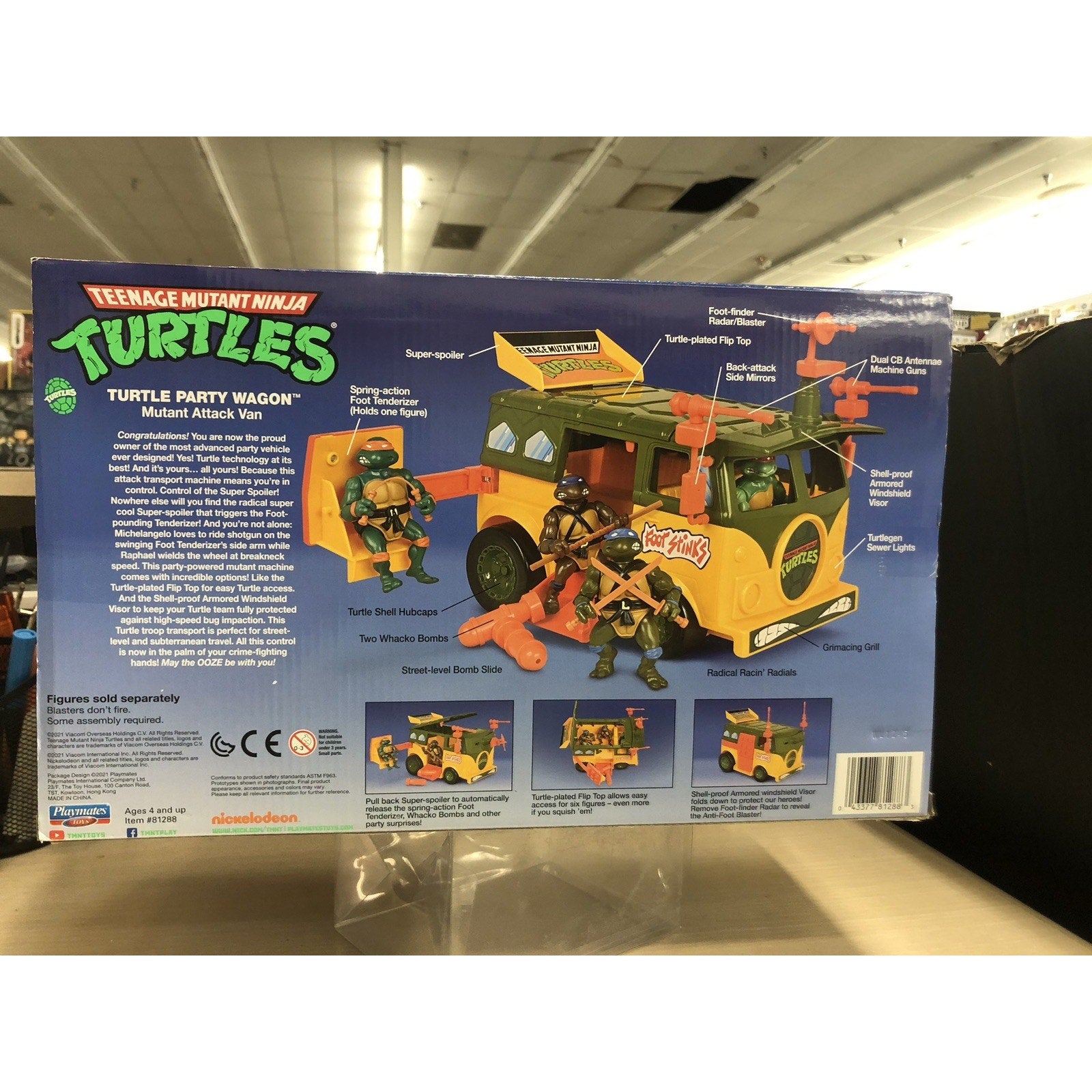 Teenage Mutant Ninja Turtles Party Wagon