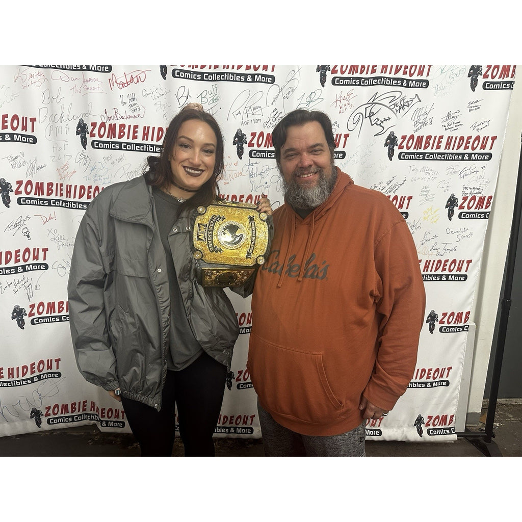 AEW Kris Statlander Signed Autograph Unrivaled Store COA Inscribed Women’s Champ