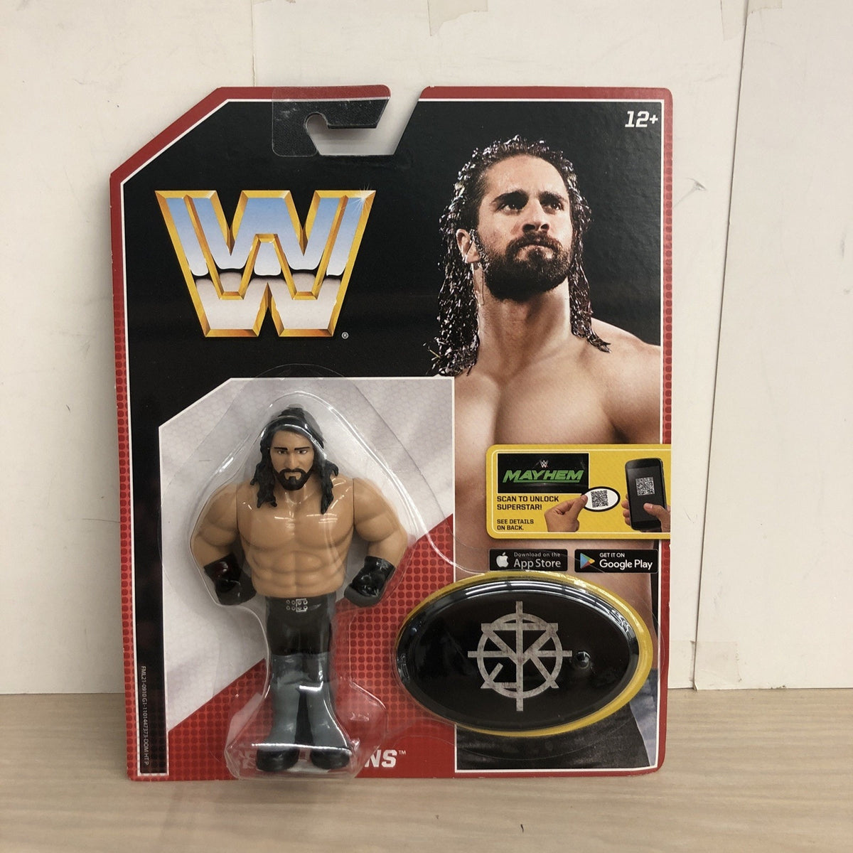 WWE Seth Rollins Mattel Retro Series 3 Action Wrestling Figure