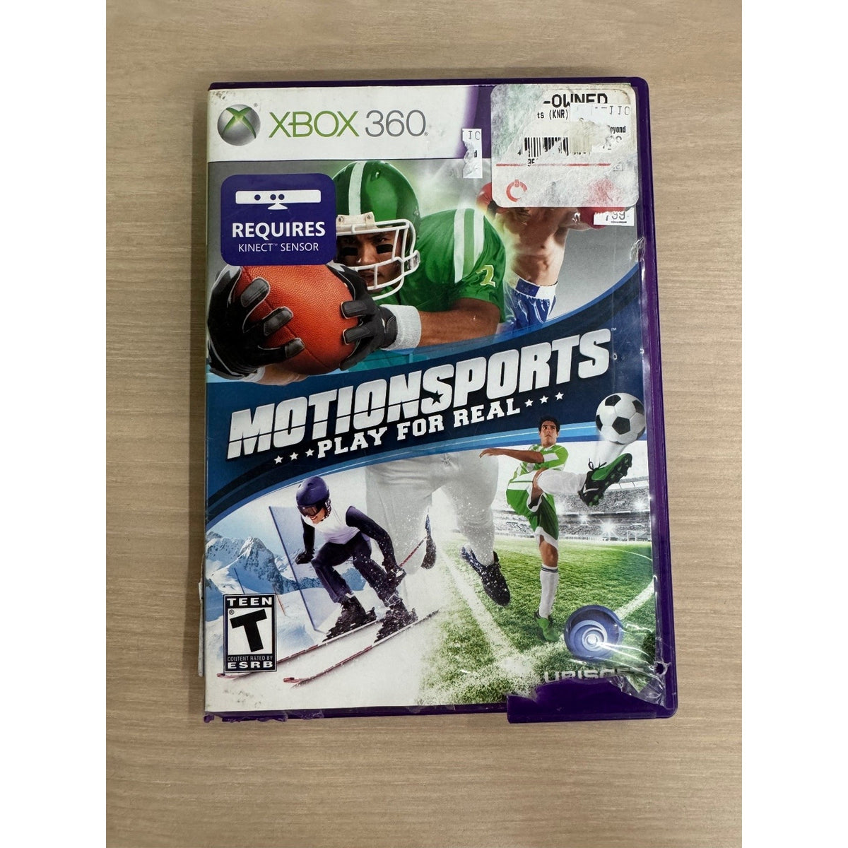 MotionSports: Play For Real Xbox 360 Video Game Kinect Multiplayer Sports