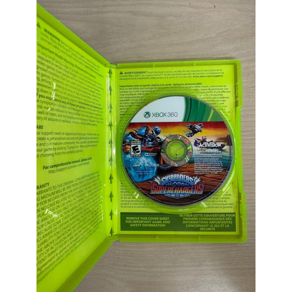 Skylanders SuperChargers Xbox 360 Video Game Activision NTSC Multiplayer