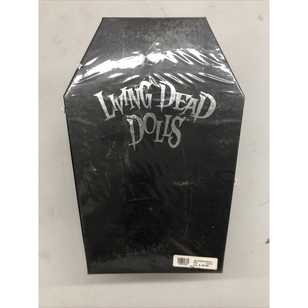 Mezco Living Dead Dolls Sinister Minister And Bad Habit White