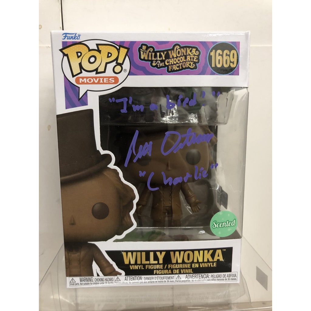 Peter Ostrum Signed Autograph Funko Pop #1669 Charlie Bucket Willy Wonka CoA