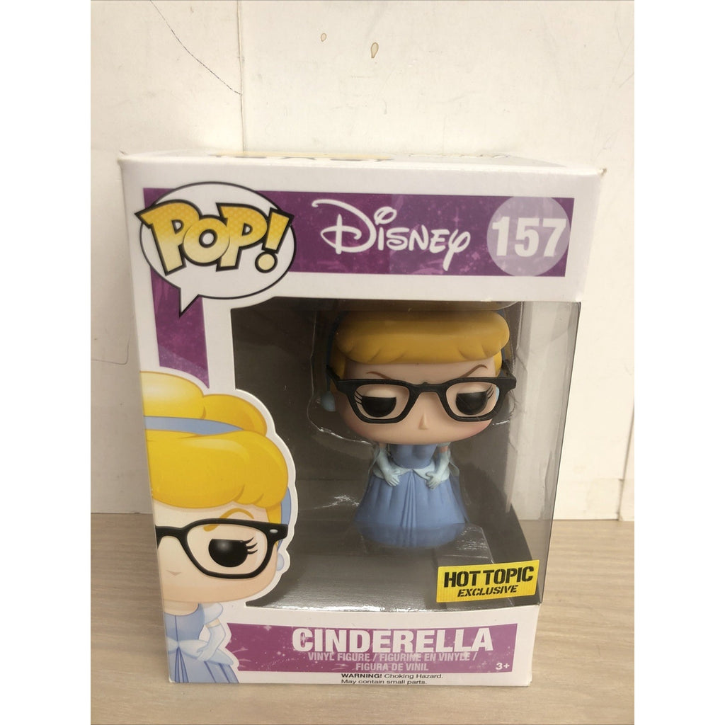 Funko Pop! Vinyl: Disney - Cinderella (Nerd) - Hot Topic (Exclusive) #157