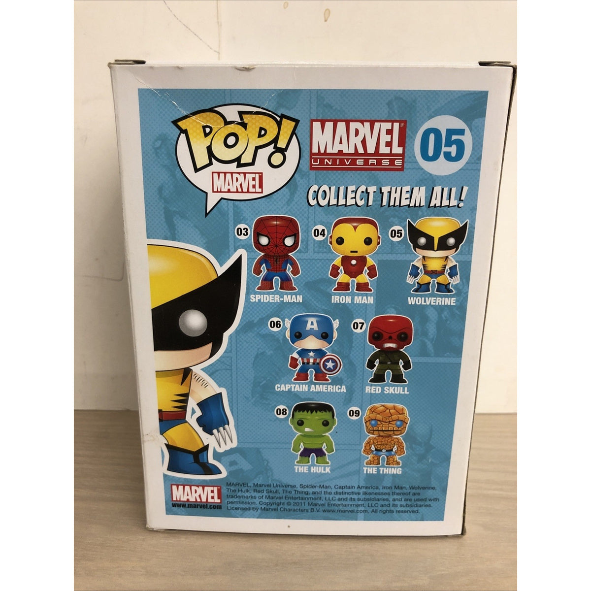 Funko Pop! Marvel - Wolverine Vinyl Figure #05