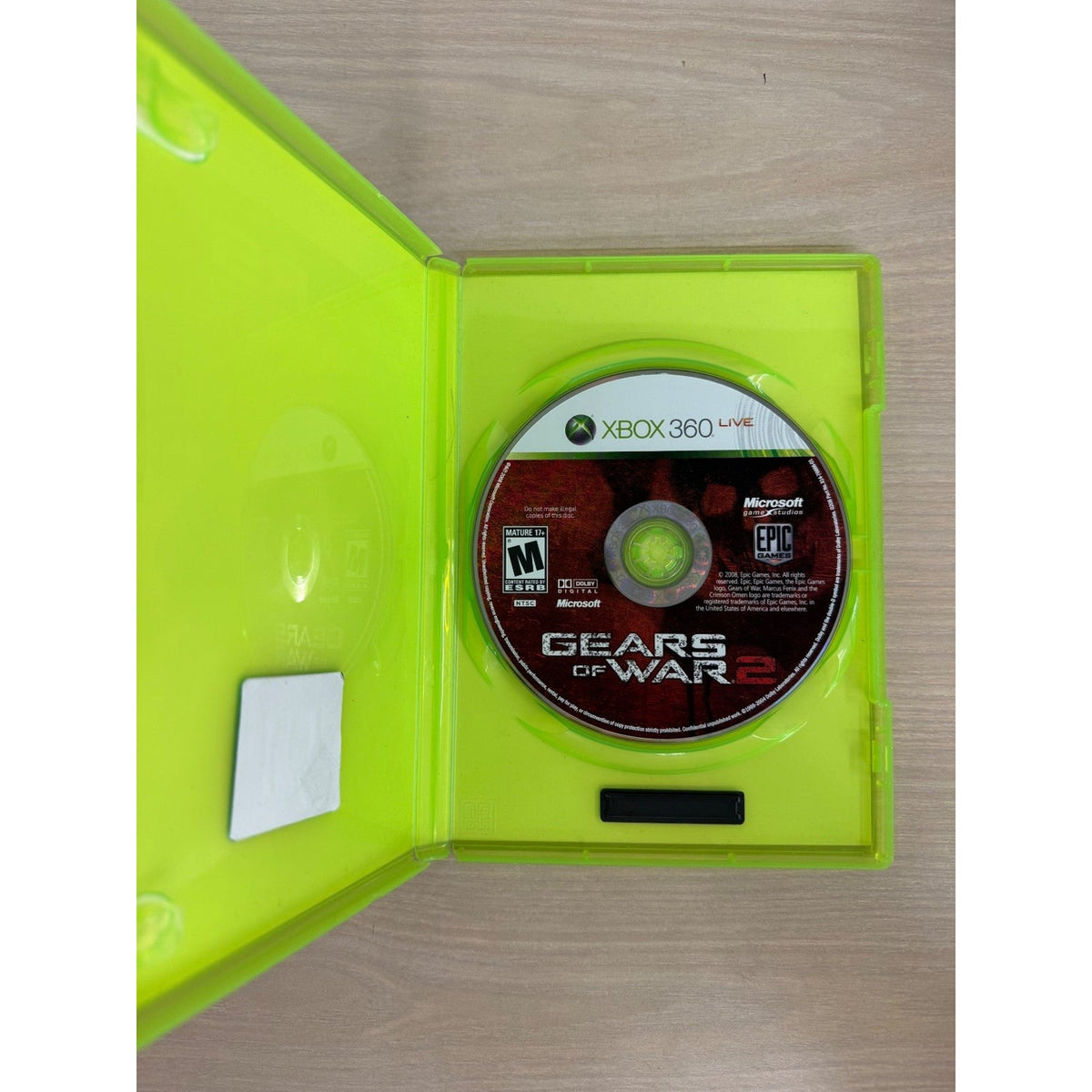Gears of War 2 Xbox 360 Video Game Action Shooter NTSC Multiplayer