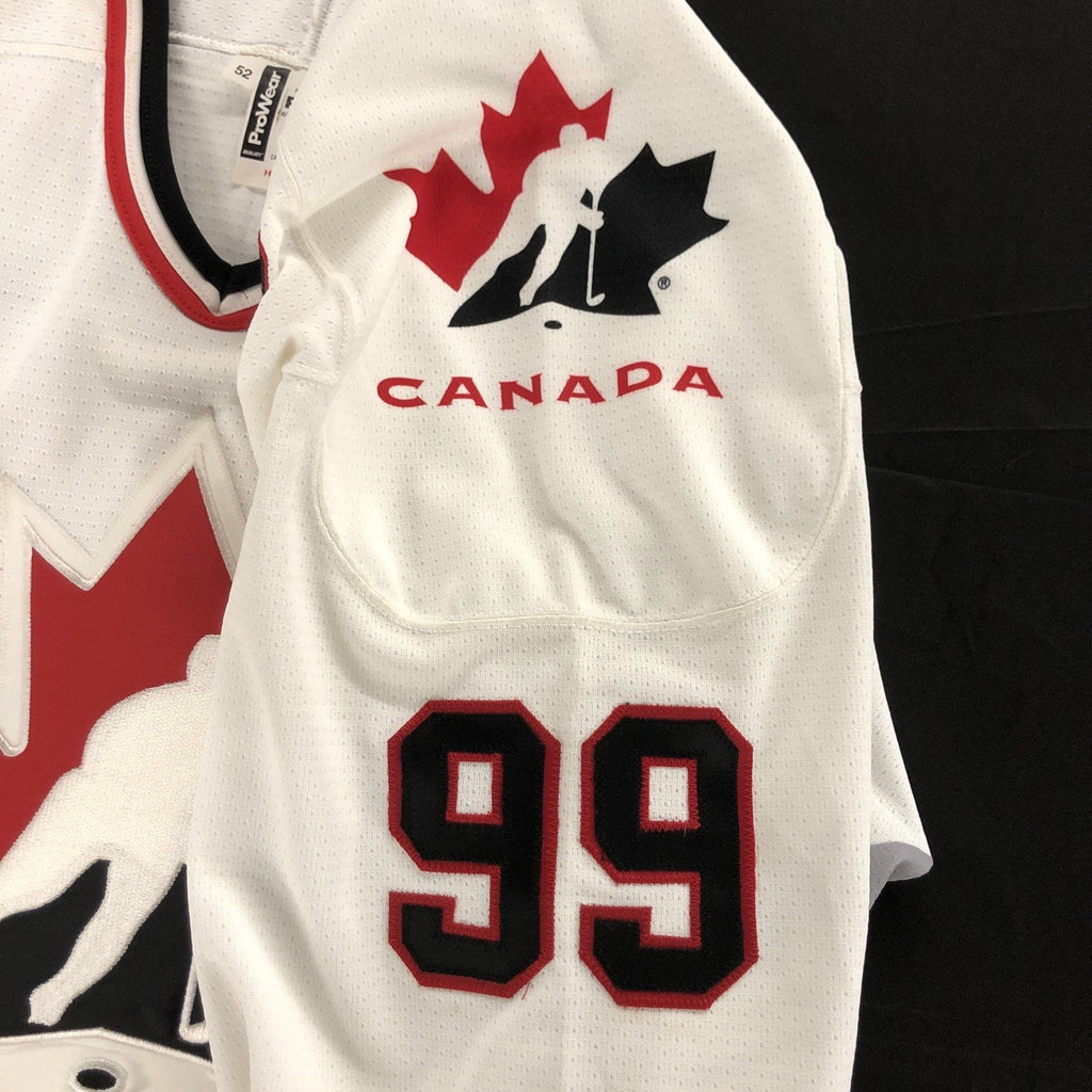 Wayne Gretzky Team Canada Hockey Jersey ProWear Size 52 White #99