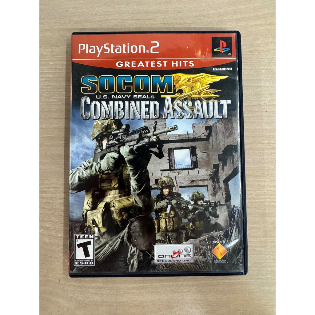 SOCOM U.S. Navy SEALs Combined Assault Greatest Hits PlayStation 2 Video Game