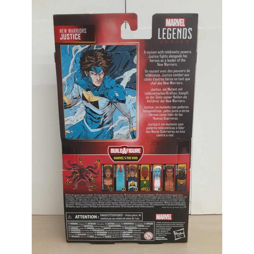 Marvel Legends New Warriors Justice 6-Inch Action Figure Marvel's The Void BAF
