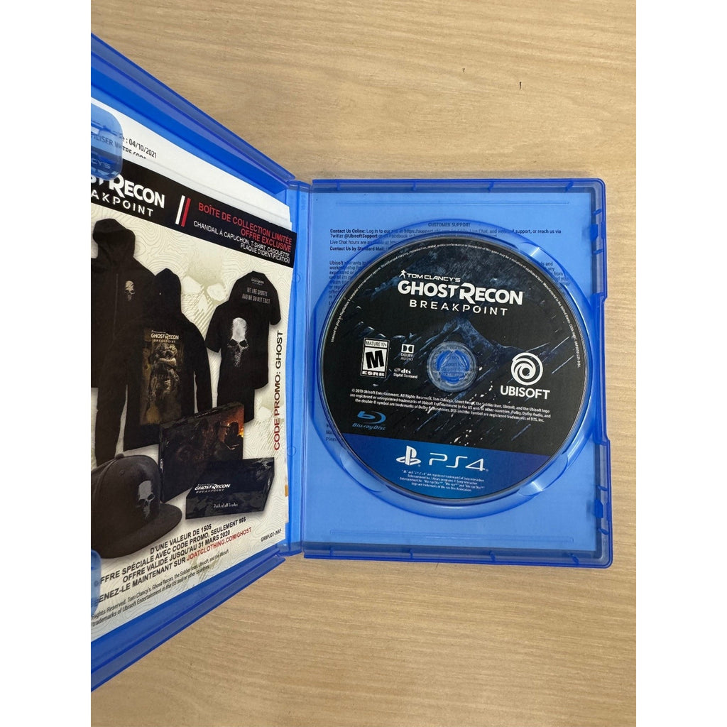 Tom Clancy's Ghost Recon Breakpoint PS4 Video Game Online Multiplayer