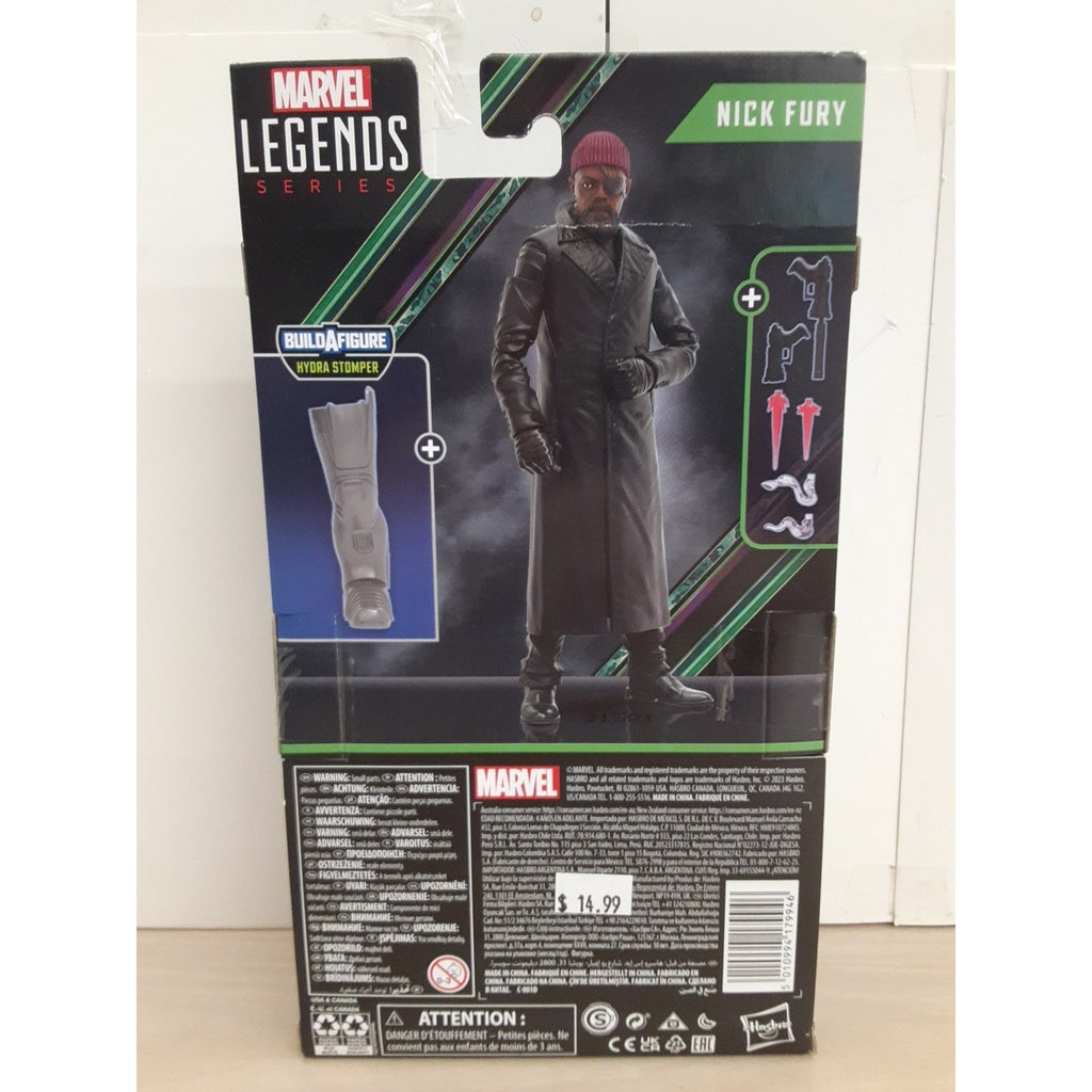 Marvel Legends Nick Fury Action Figure Hydra Stomper BAF