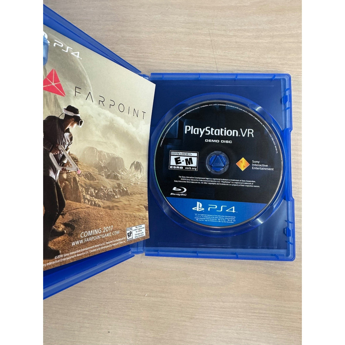 PlayStation VR Demo Disc PS4 PlayStation 4 VR Video Game