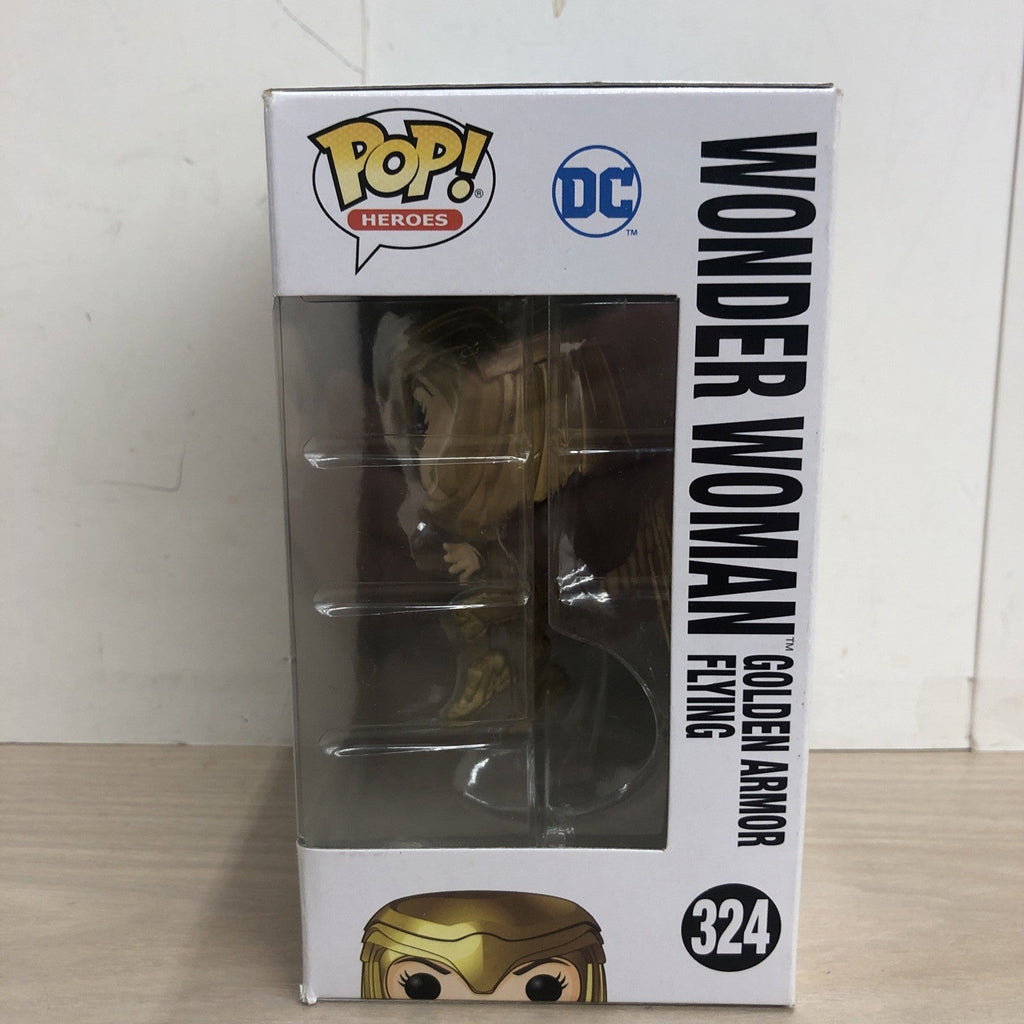 Pop! Wonder Woman Golden Armor Flying #324
