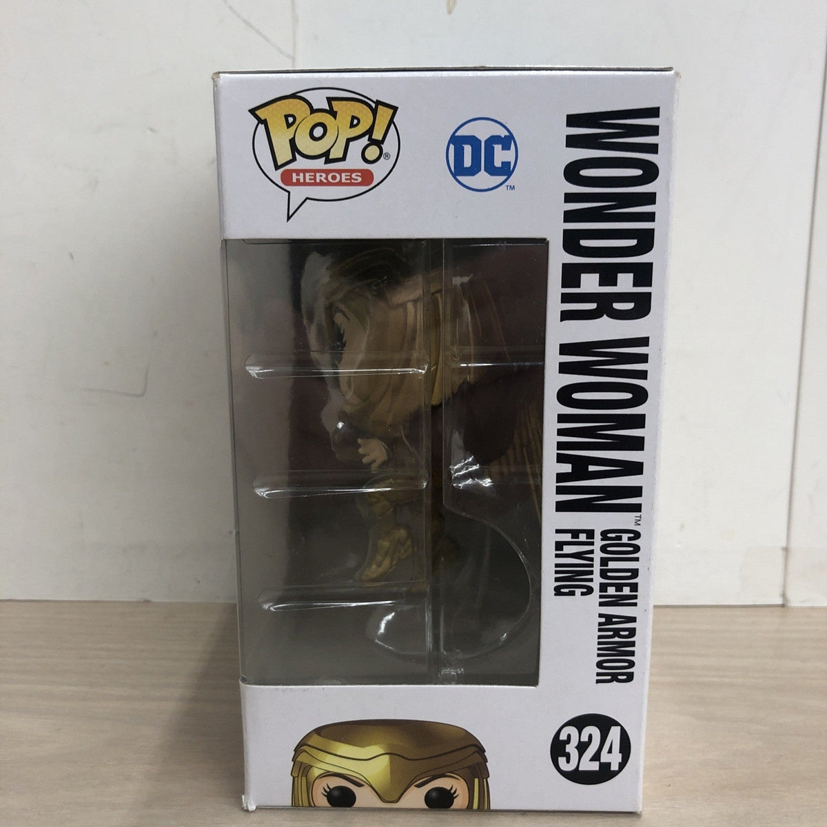 Pop! Wonder Woman Golden Armor Flying #324
