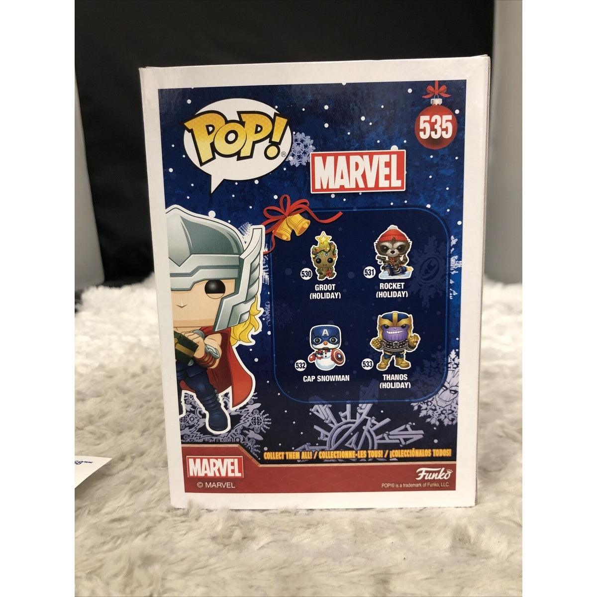 Pop! Thor (Holiday) Marvel Collector Corps Exclusive #535
