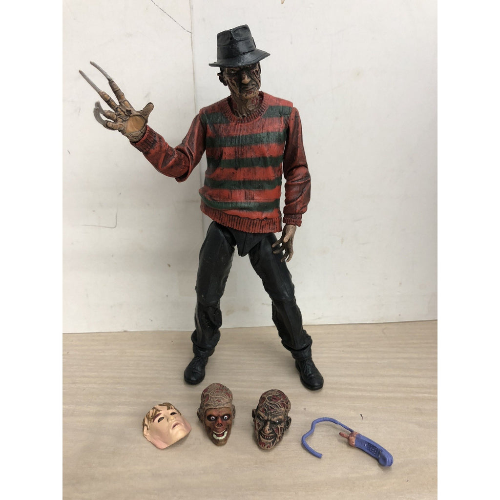 Neca Ultimate Freddy Krueger Nightmare on Elm Street 30th LOOSE MISSING HAND