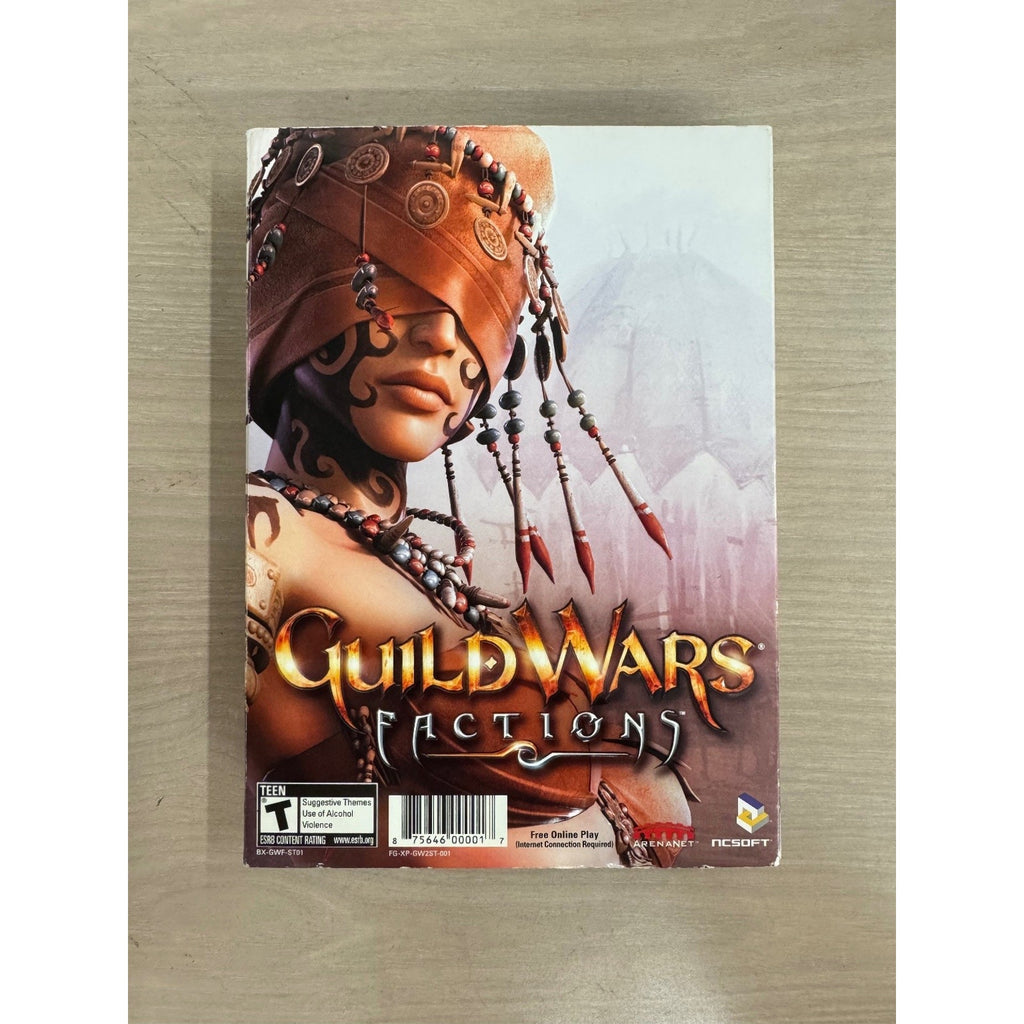 Guild Wars Factions PC Video Game RPG MMORPG Online Multiplayer Manuscripts