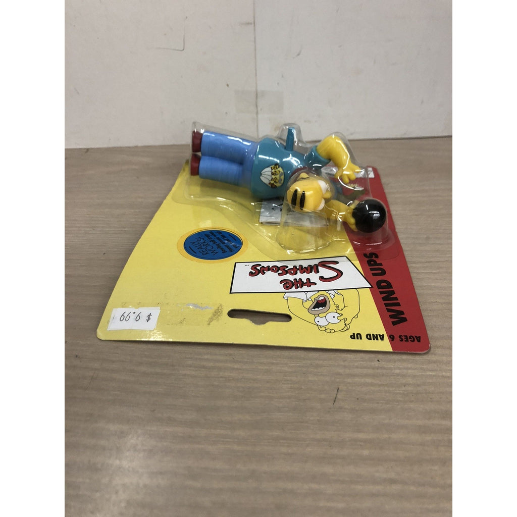 The Simpsons Bowling Homer Series 1 Wind Up Basic Fun Toy
