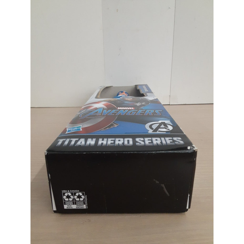 Marvel Avengers Titan Hero Series Captain America Action Figure, 12-Inch