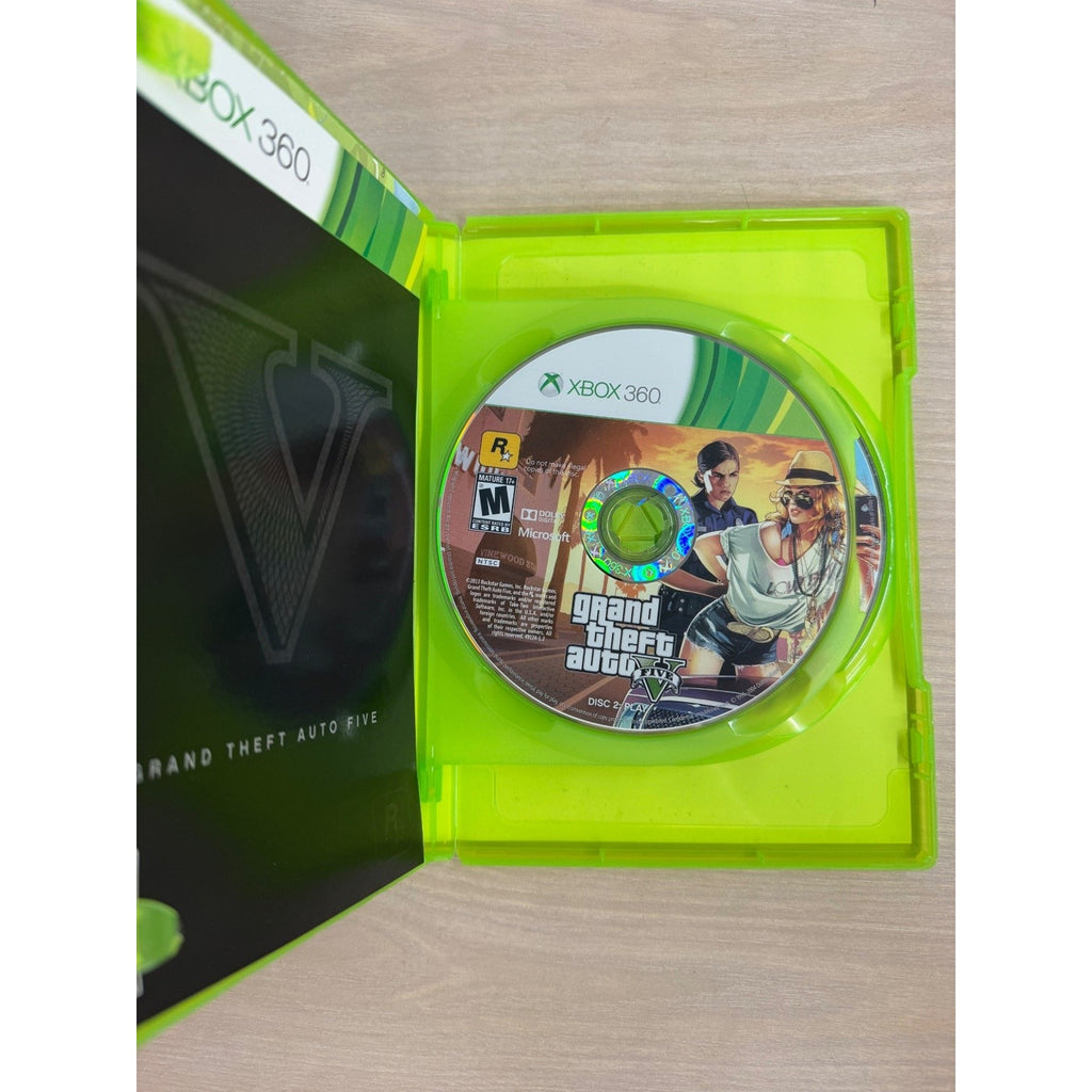 Grand Theft Auto V Xbox 360 Video Game Open World Multiplayer GTA 5