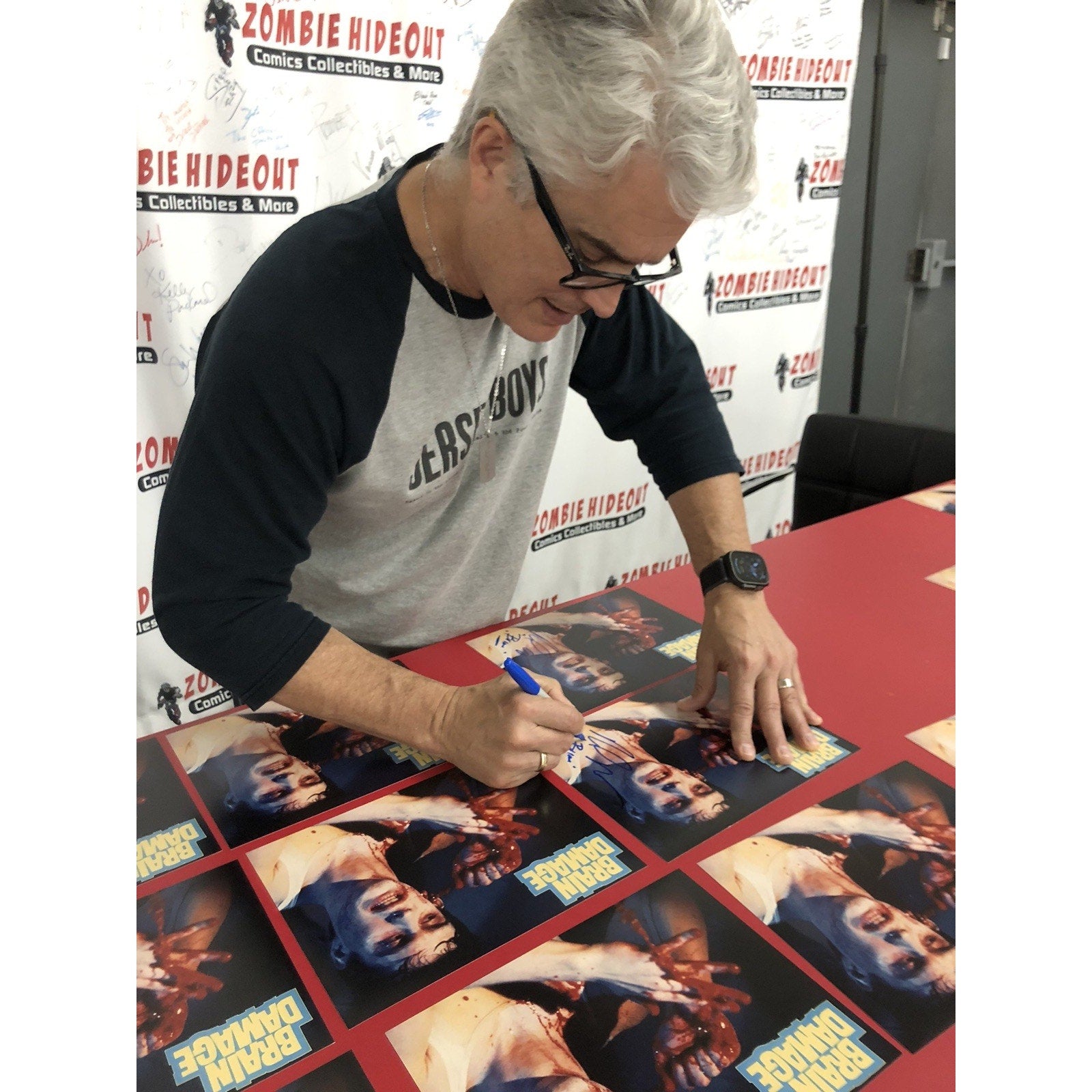 Rick Hearst Signed 8x10 Photo Brain Damage “Brian” Horror Autograph W/ Store CoA