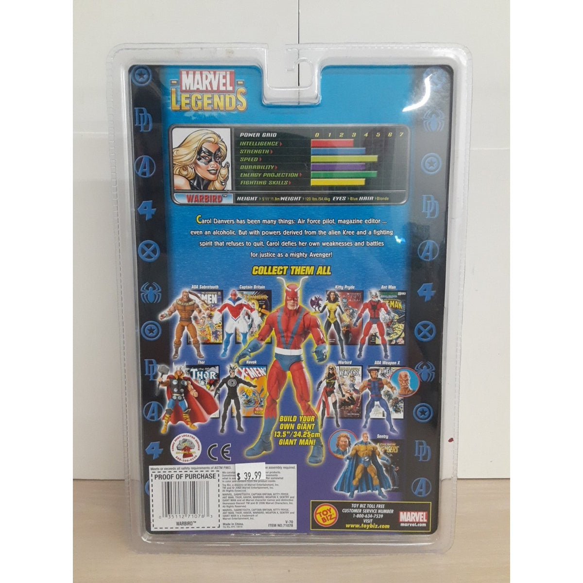 Warbird Marvel Legends Figure Giant Man Series BAF