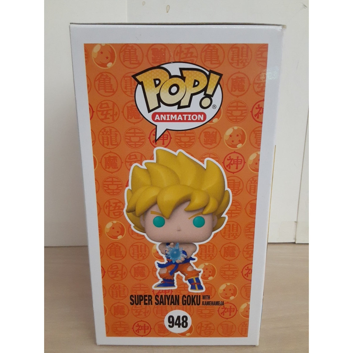 Pop! Super Saiyan Goku with Kamehameha Glow In The Dark Sean Schemmel Signed COA
