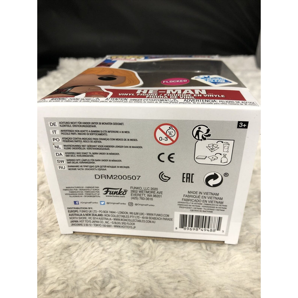 Pop! He-Man (Flocked) Funko Insider Club Gamestop #991