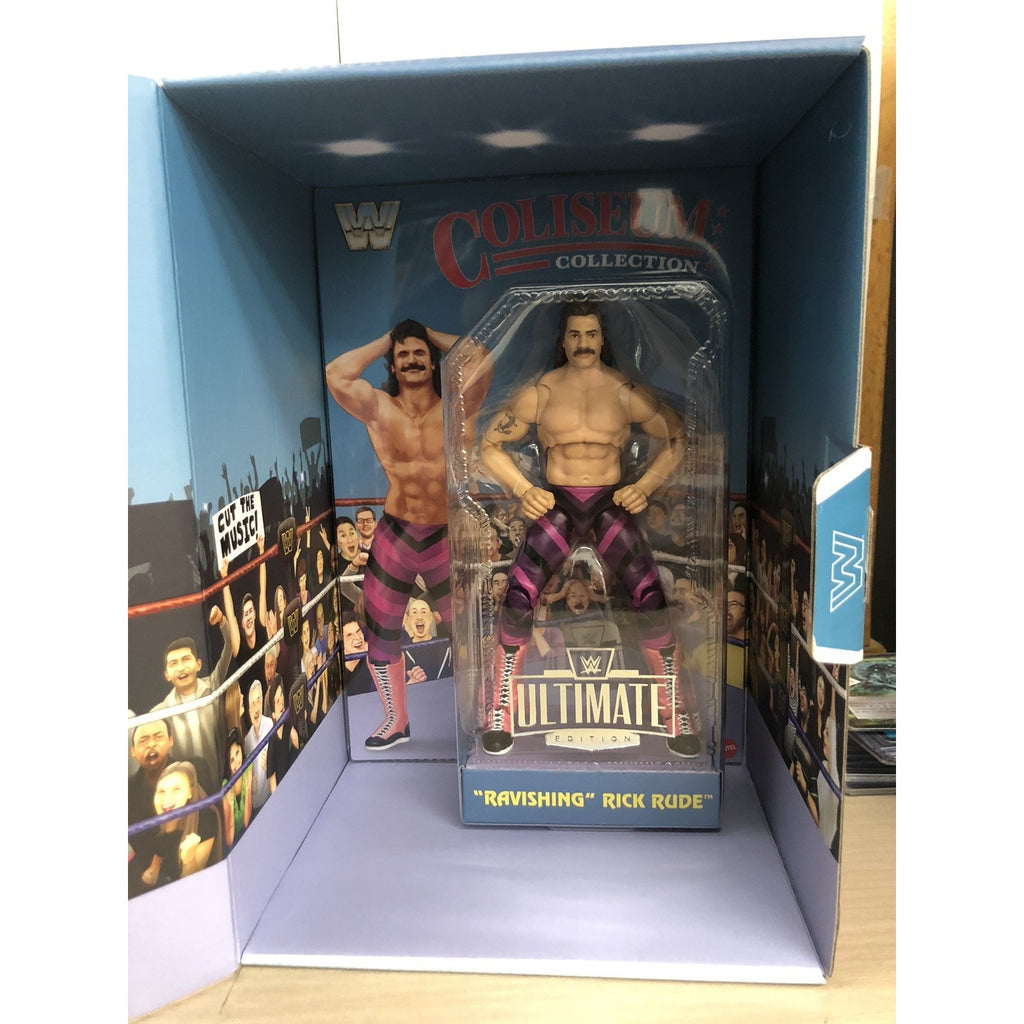 WWE Ultimate Coliseum Collec Rick Rude Jake Snake Roberts Signed Autograph PSA