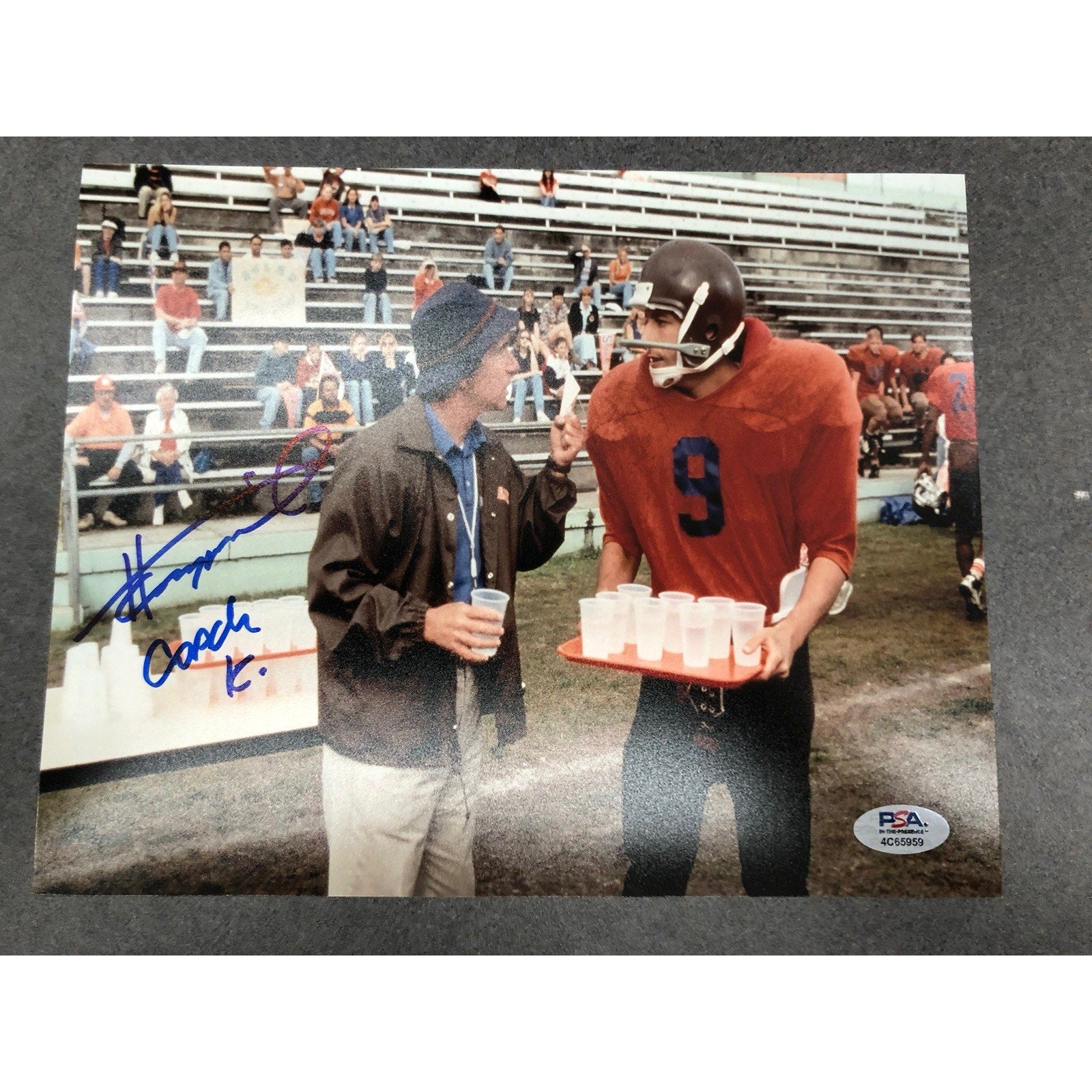 Henry Winkler The Waterboy signed 8x10 photo PSA Autograph Inscribed COACH K