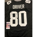 Donald Driver Signed Jersey Autograph JSA COA Black