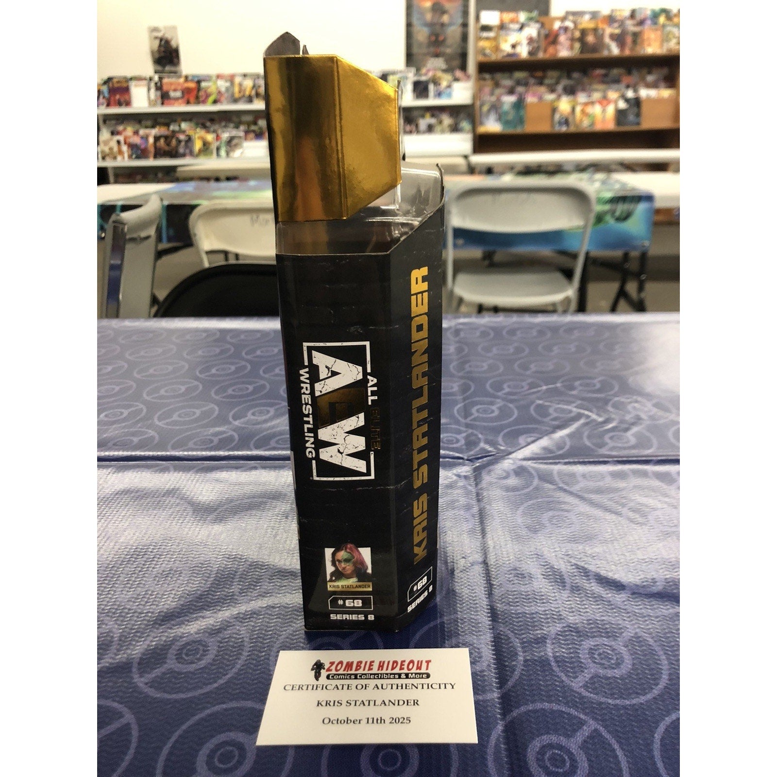 AEW Kris Statlander Signed Autograph Unrivaled Store COA Inscribed Women’s Champ
