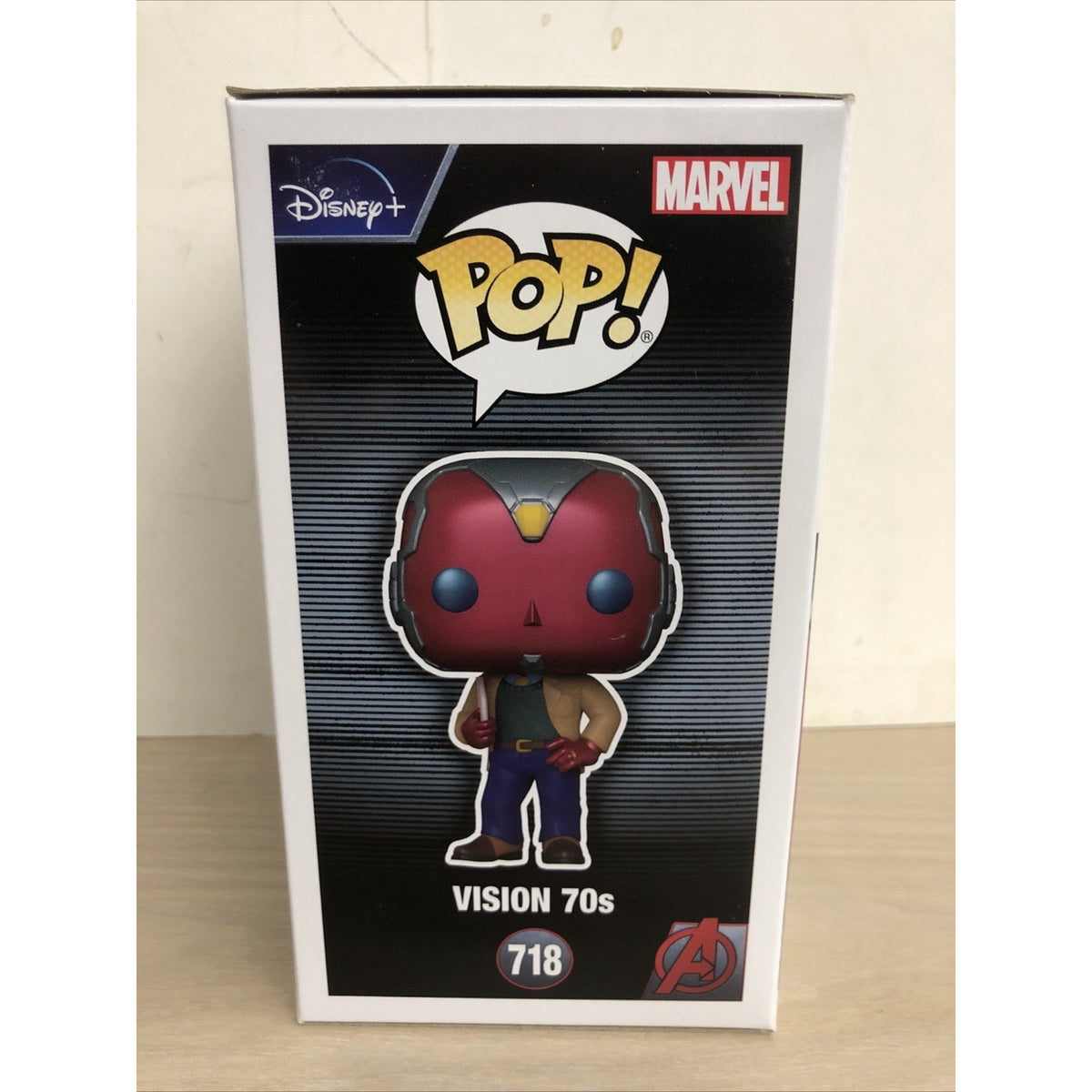 Funko Pop! Vinyl: Marvel - 70's Vision - GameStop (Exclusive) #718
