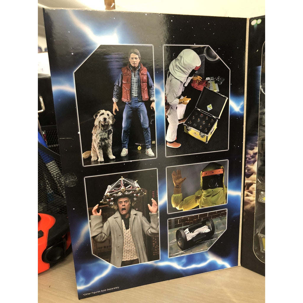 Back To The Future 35th Action Figure Accessory Set NECA New Doc Marty Einstein