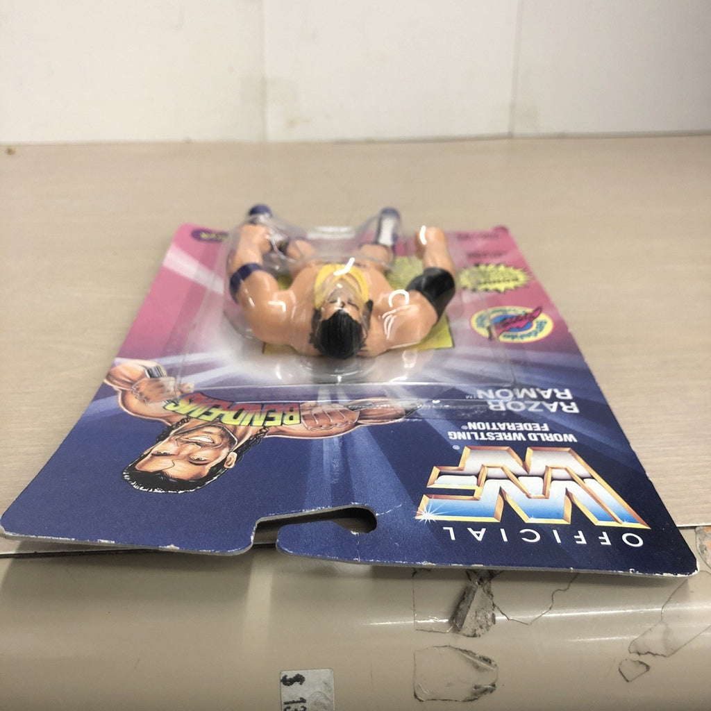 RAZOR RAMON BEND-EMS WWF WRESTLING SCOTT HALL JUST TOYS 1994 SEALED VINTAGE