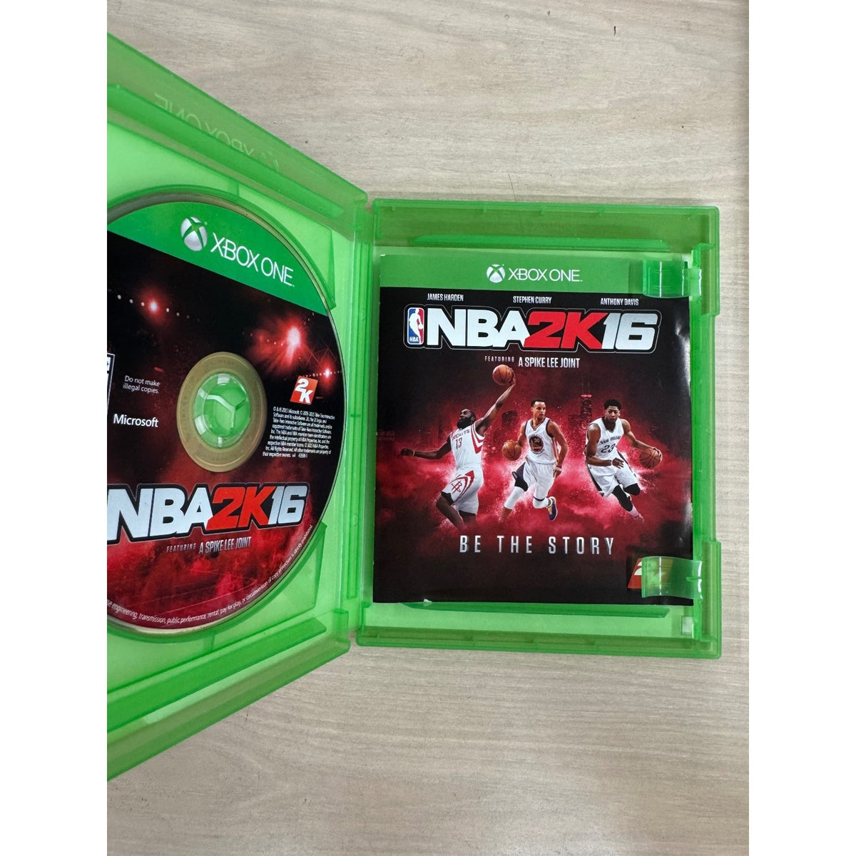 NBA 2K16 Xbox One Video Game Basketball Sports Spike Lee Joint