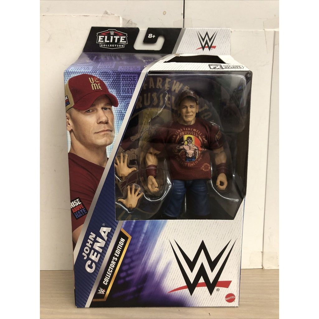 WWE Elite Collector’s Edition John Cena Brussels Action Figure Mattel