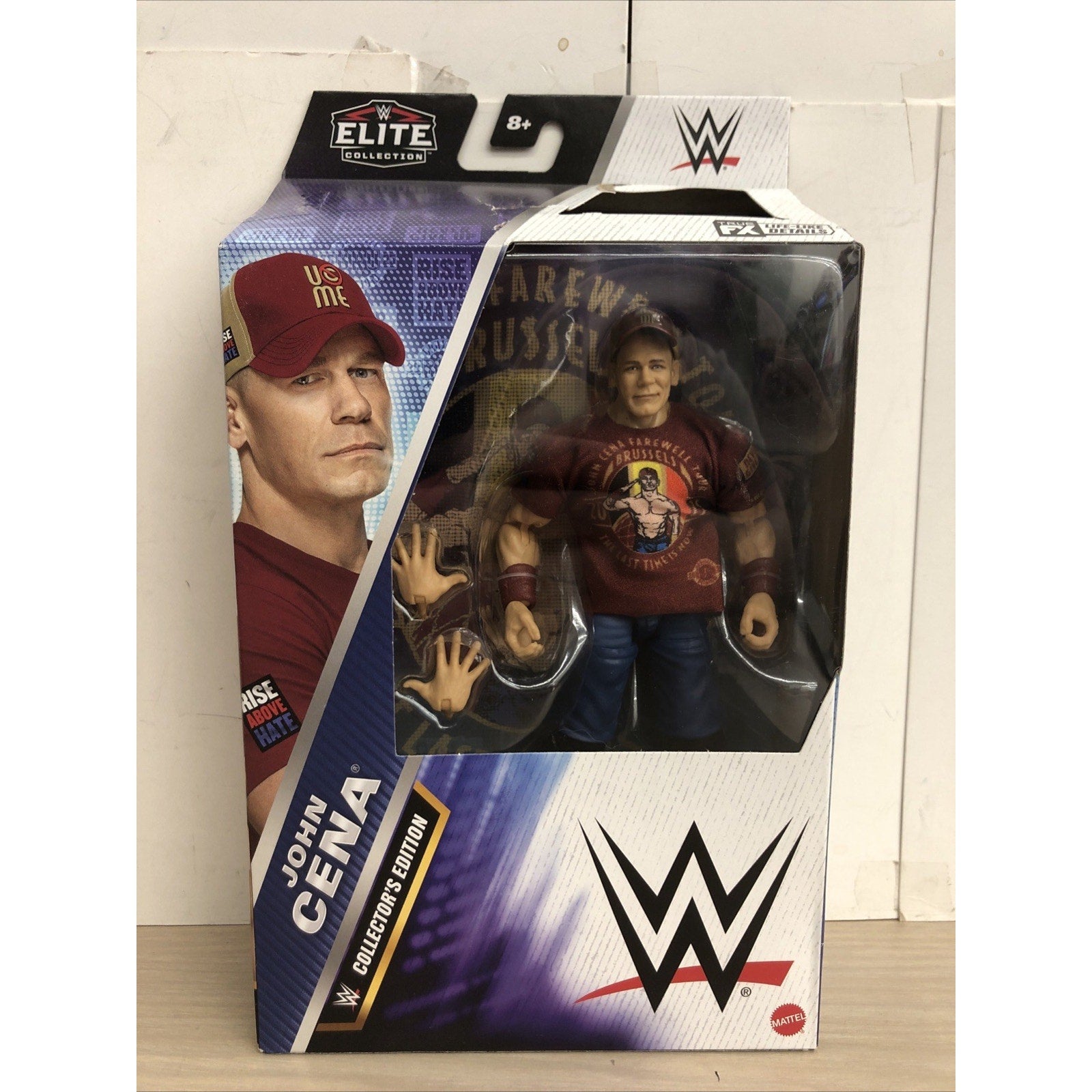 WWE Elite Collector’s Edition John Cena Brussels Action Figure Mattel
