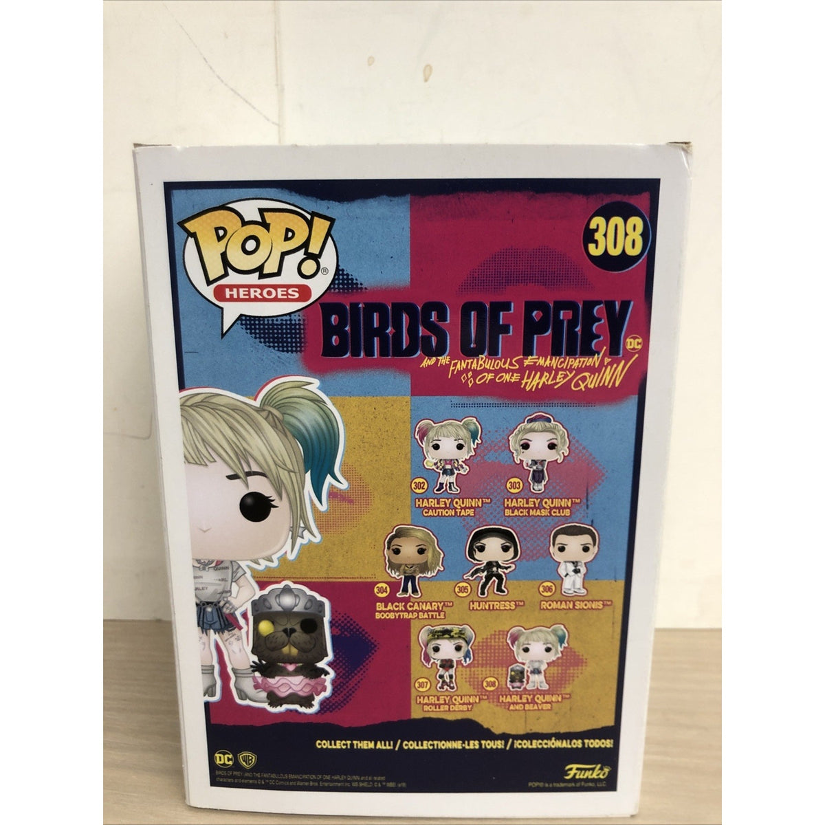 Funko Pop! Vinyl: DC Universe - Harley Quinn and Beaver #308