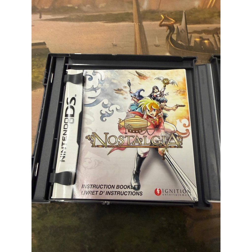 Nostalgia Nintendo DS Video Game RPG Adventure