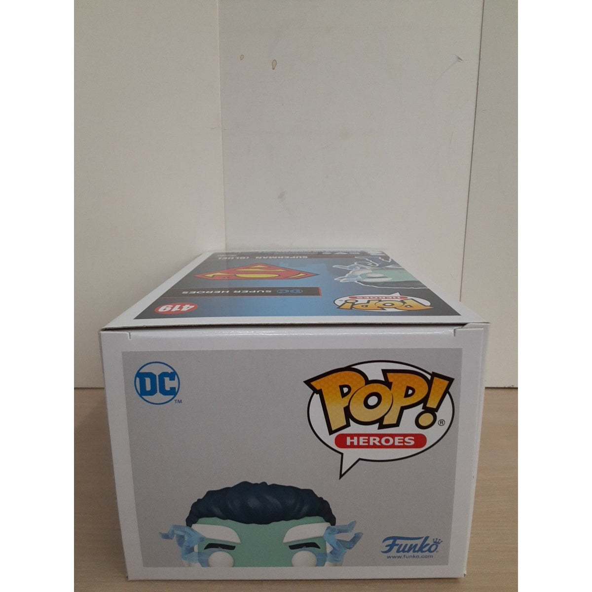 Pop! Superman (Blue) 2021 NYCC Exclusive #419