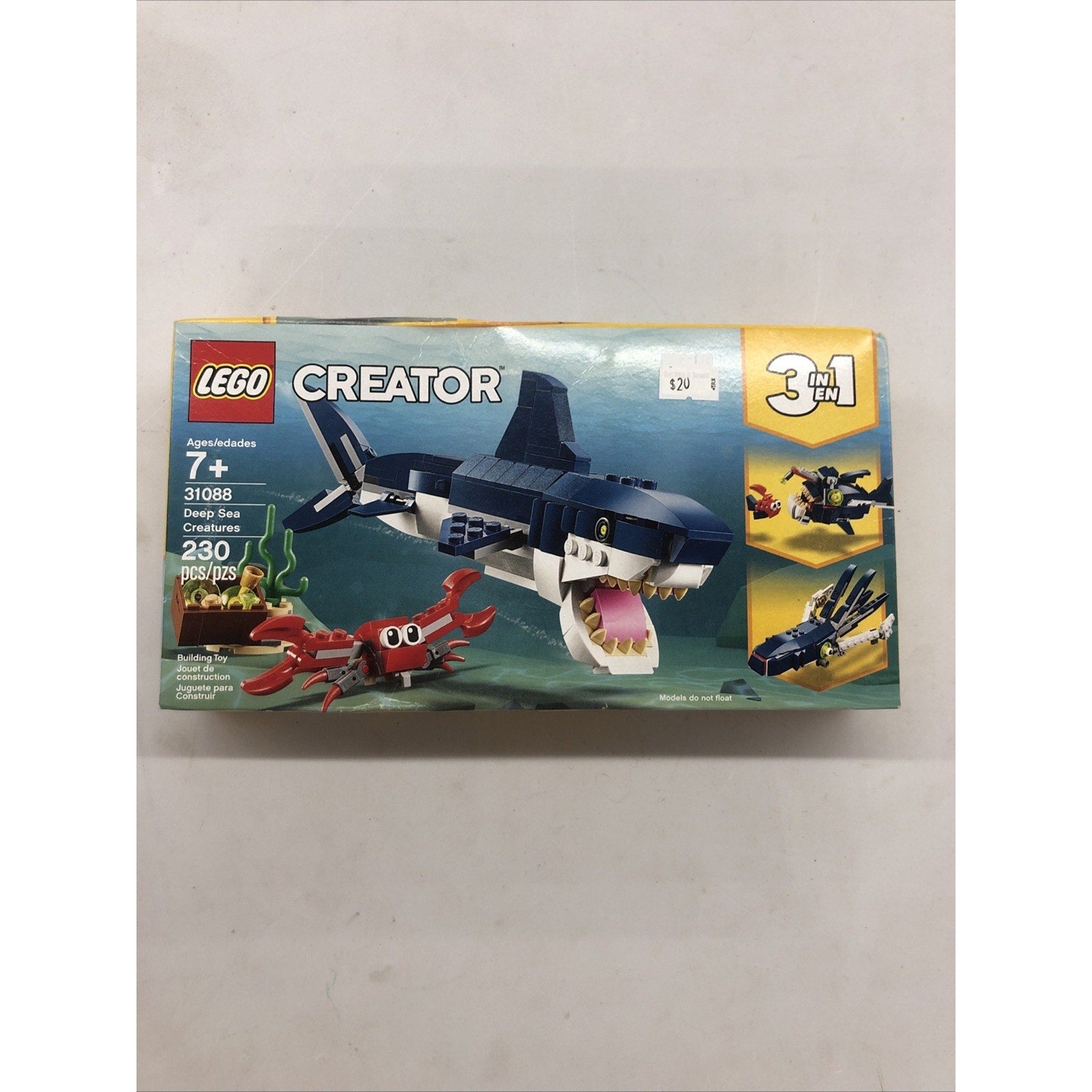 LEGO CREATOR: Deep Sea Creatures (31088)