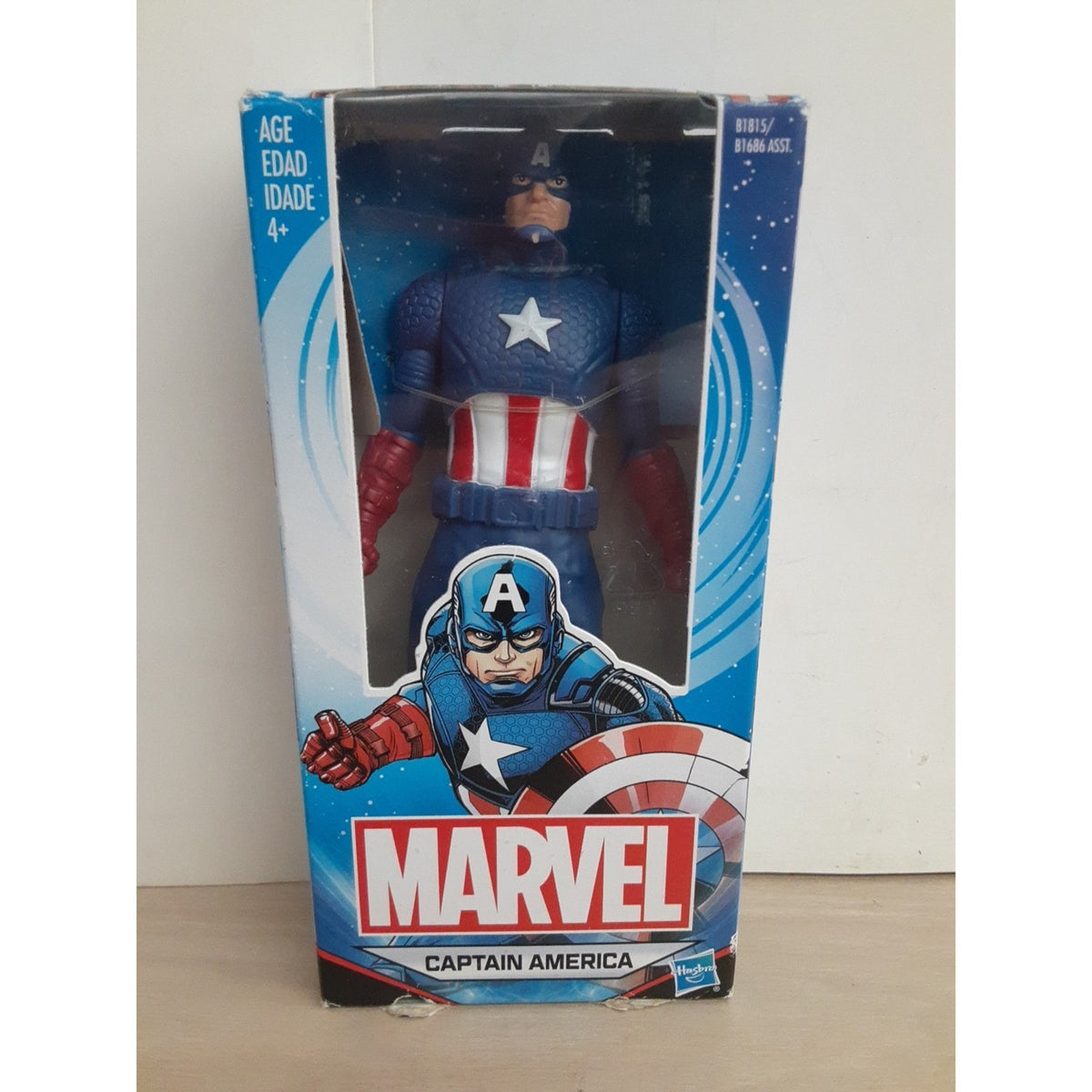 Marvel Captain America 6" Action Figure With Shield