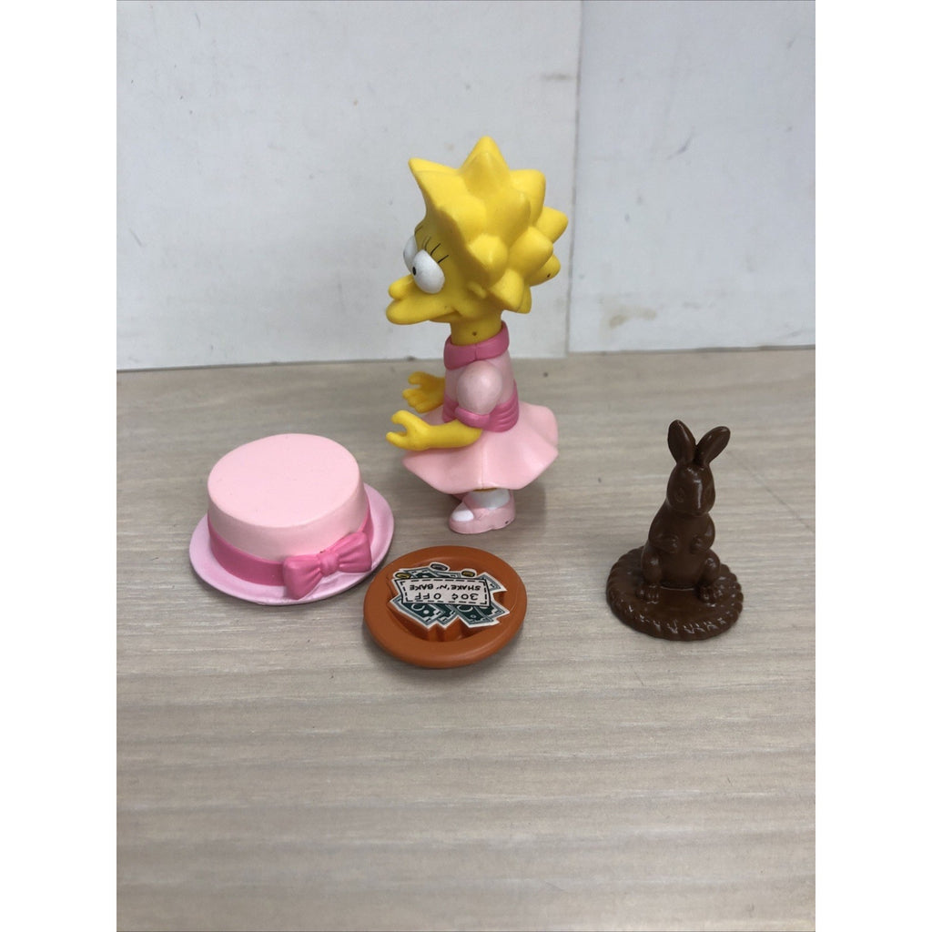 The SIMPSONS world of springfield SUBDAY BEST LISA Playmates LOOSE COMPLETE