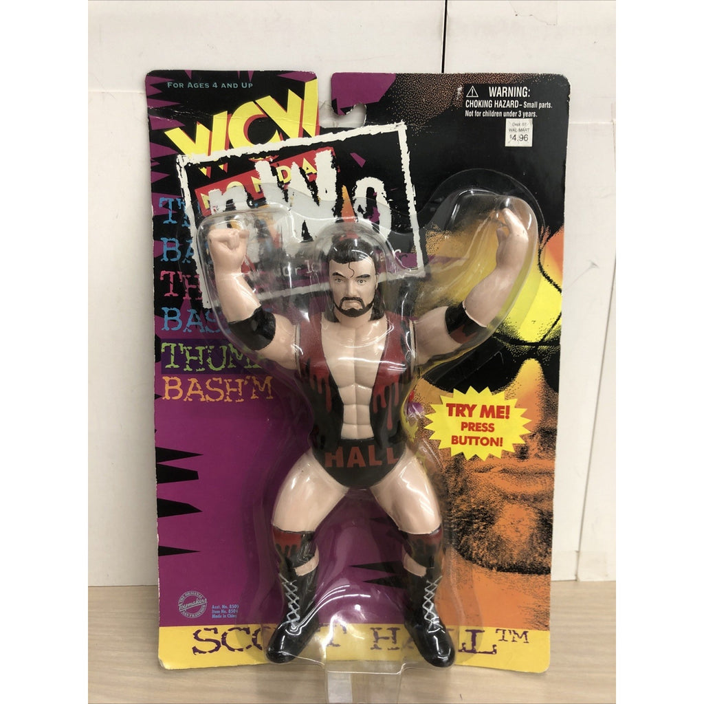 WCW Monday Nitro New World Order NWO Scott Hall Toymakers Figure