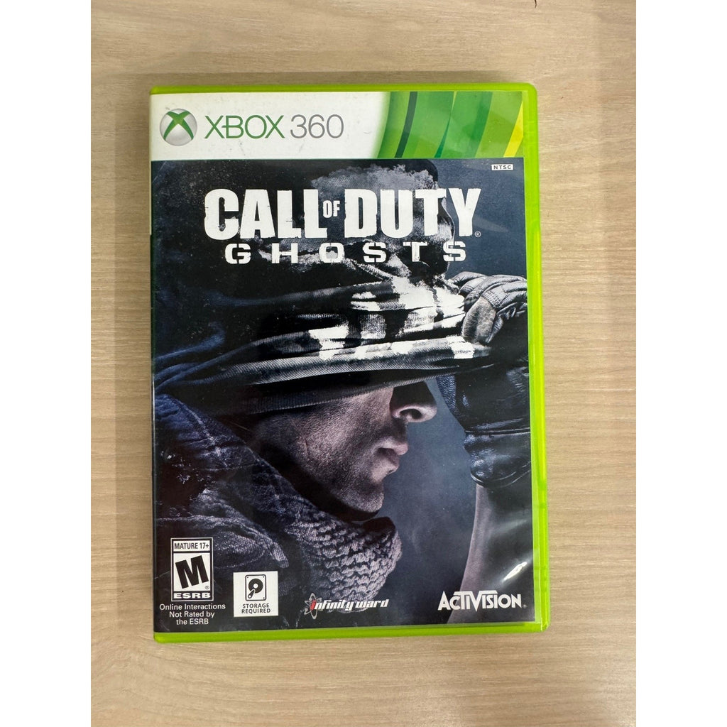 Call of Duty Ghosts Xbox 360 Video Game FPS Multiplayer NTSC Bonus Map
